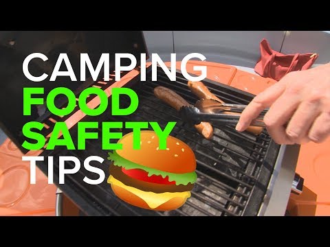Camping food safety tips