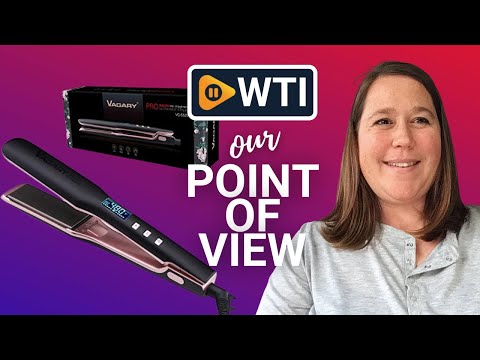 VAGARY Hair Straightener & Curler Irons - WTI product video review