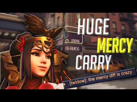 ''The Mercy Diff is CRAZY'' ❤️Top 500 Mercy - Overwatch 2