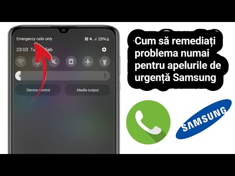 Rezolvare probleme numai apeluri de urgență Samsung |