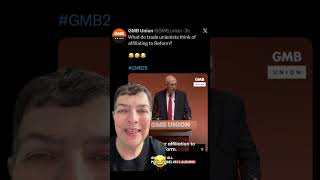 The unions are laughing at Farage #politics #politicalsatire #nigelfarage #reform #unions