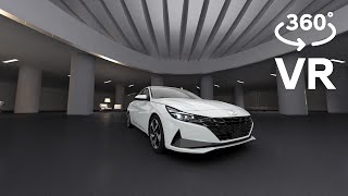 Video 5 of Product Hyundai Elantra & Elantra Hybrid Compact Sedan (7th-gen, CN7, 2021)