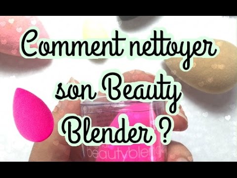 comment nettoyer eponge fond de teint