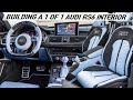 BUILDING A 1OF1 AUDI RS6 CUSTOM INTERIOR To Be Unique