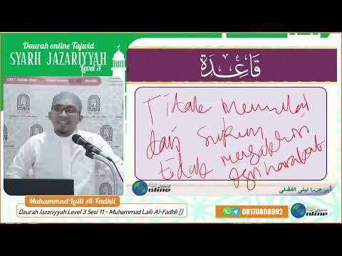 Jazariyyah Level 3 (FINAL EPISODE) - Waqaf di Akhir Kalimat dan Khatimah