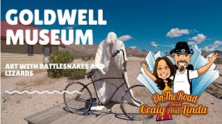 Goldwell Open Air Museum - Art with Rattlesnakes and Lizards
