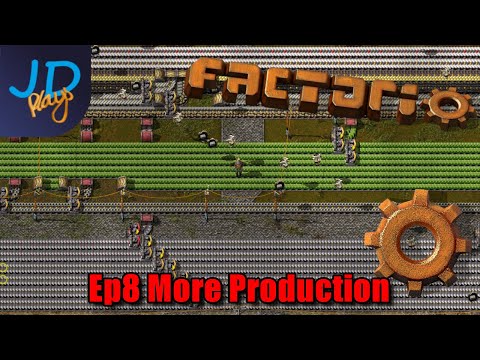 Ep8 More Production ⚙️ Factorio Rocket Rush ⚙️ Gameplay, Lets Play