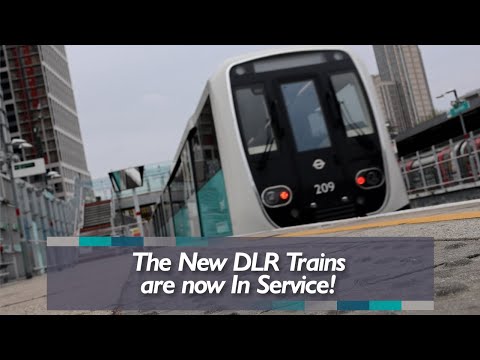 New DLR Trains now in Service