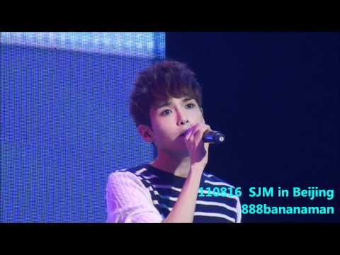 [fancam] 110816 Super Junior-M Fan Meeting in Beijing  Ryeowook Solo 『我只在乎你 』