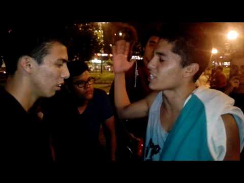 VIDAL vs HIBERICO - BATALLA DE RAP EN EL PARQUE KENNEDY