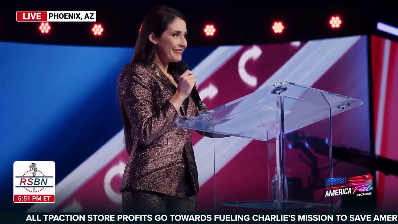 WATCH: Rep. Anna Paulina Luna speaks at TPUSA's AmericaFest Conference Day Three. - 12/20/2025