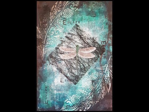 Mixed Media - Dragonfly
