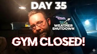 Retatrutide Vlog: Gym Shutdown, Winter Logistics & Home Workout Pivots (Day 35)
