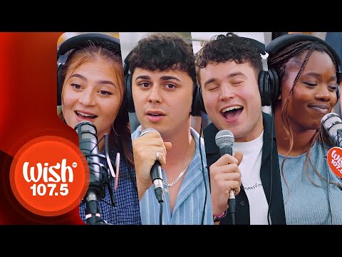 Dear Evan Hansen Cast performs "You Will Be Found" LIVE on Wish 107.5 Bus