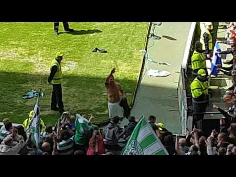 Emilio Izaguirre Celtic farewell  15 May 2016 - " Celtic loves you more than you will know "