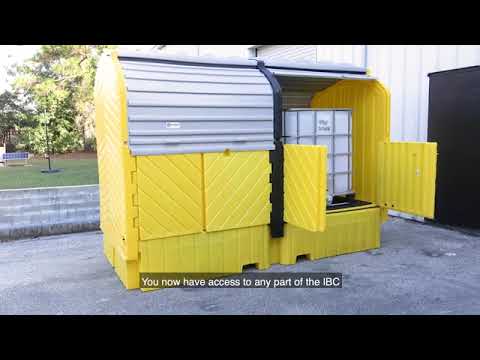 Outdoor Spill Containment for IBCs