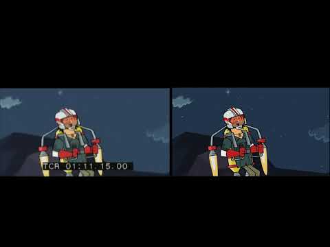 Total Drama World Tour Episode 15 "The Ex Files" Audio Description Comparison