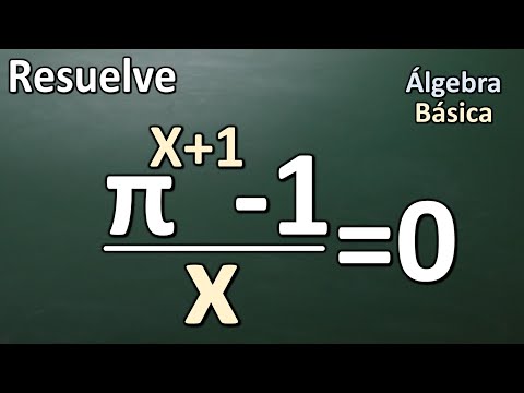 Ecuación racional-exponencial