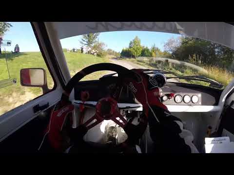 III Skoczowski Rally Sprint 2019 Daniel Opioła / Robert Pydych Fiat 126p Onboard os3