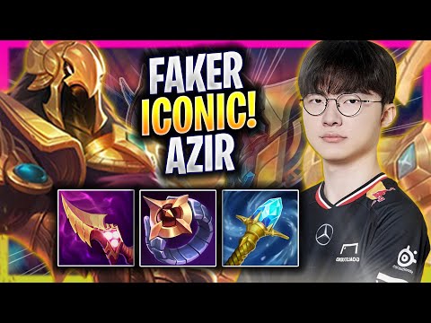 FAKER BRINGS BACK HIS ICONIC AZIR! - T1 Faker Plays Azir MID vs Taliyah! | Season 2025