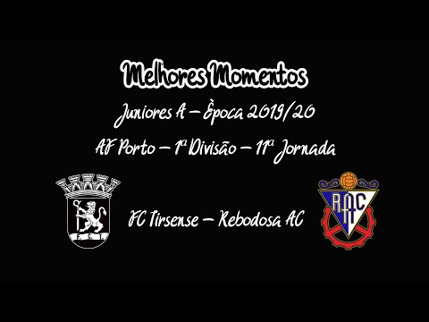 Juniores A: FC Tirsense - Rebordosa AC