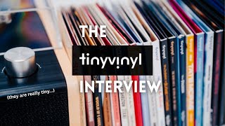 Introducing TinyVinyl - the newest, cutest vinyl format ever.