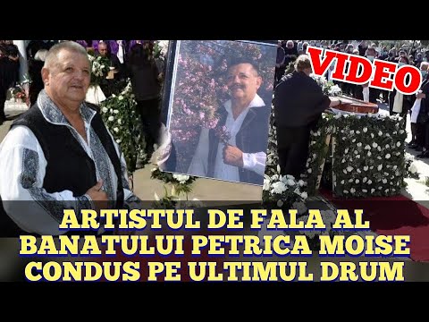 Banat's famous artist Petrica Moise led on his last journey Hundreds of people at the funeral