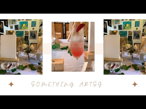 VLOG : Paint & Sip Session at Noir Gallery | CREATE & CONNECT | Chili you should definitely try out