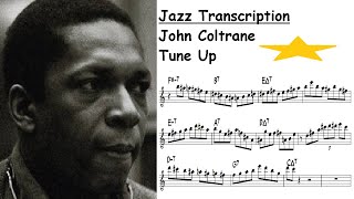 John Coltrane Transcription - Tune Up