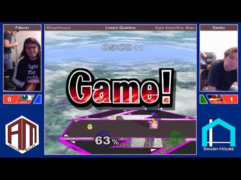 Smash House 5 LQF - Daddu (Falco) vs Palaver (Jigglypuff)