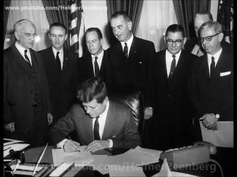 March 24, 1961 - President John F. Kennedy Signs Temporary Extended Unemployment Compensation Act