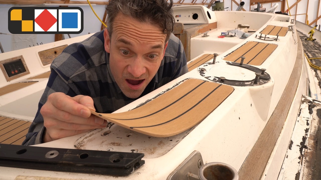 DIY Boat Restoration - Can Old TEAK Decks Be Saved?