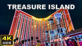 [4K HDR] Treasure Island Las Vegas Walking Tour - Sept 30, 2023