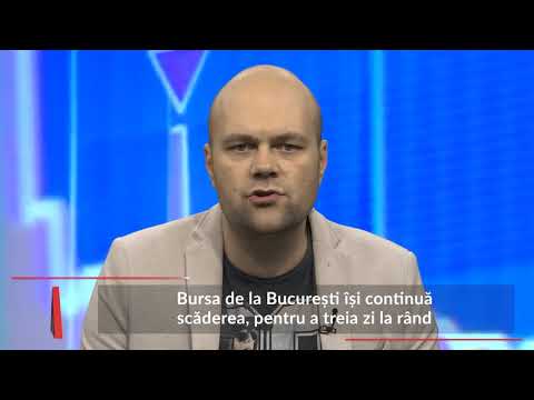 Stiri Mediafax 21 Decembrie - Bursa București, a treia zi de scădere