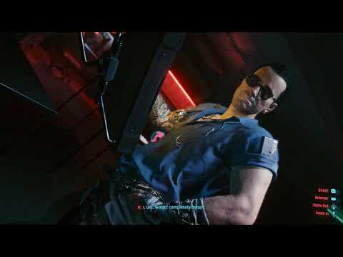 cyberpunk 2077 walkthrough gameplay part 19  - 4k - no commentary full game - Alternative ending 1