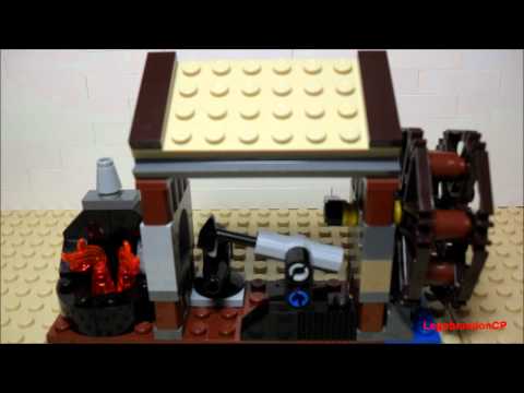 LEGO 6918- Kingdoms Blacksmith Attack | Built in Stop Motion!