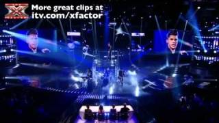 Aiden Grimshaw sings Diamonds are Forever - The X Factor Live show 3 - itv.com/xfactor