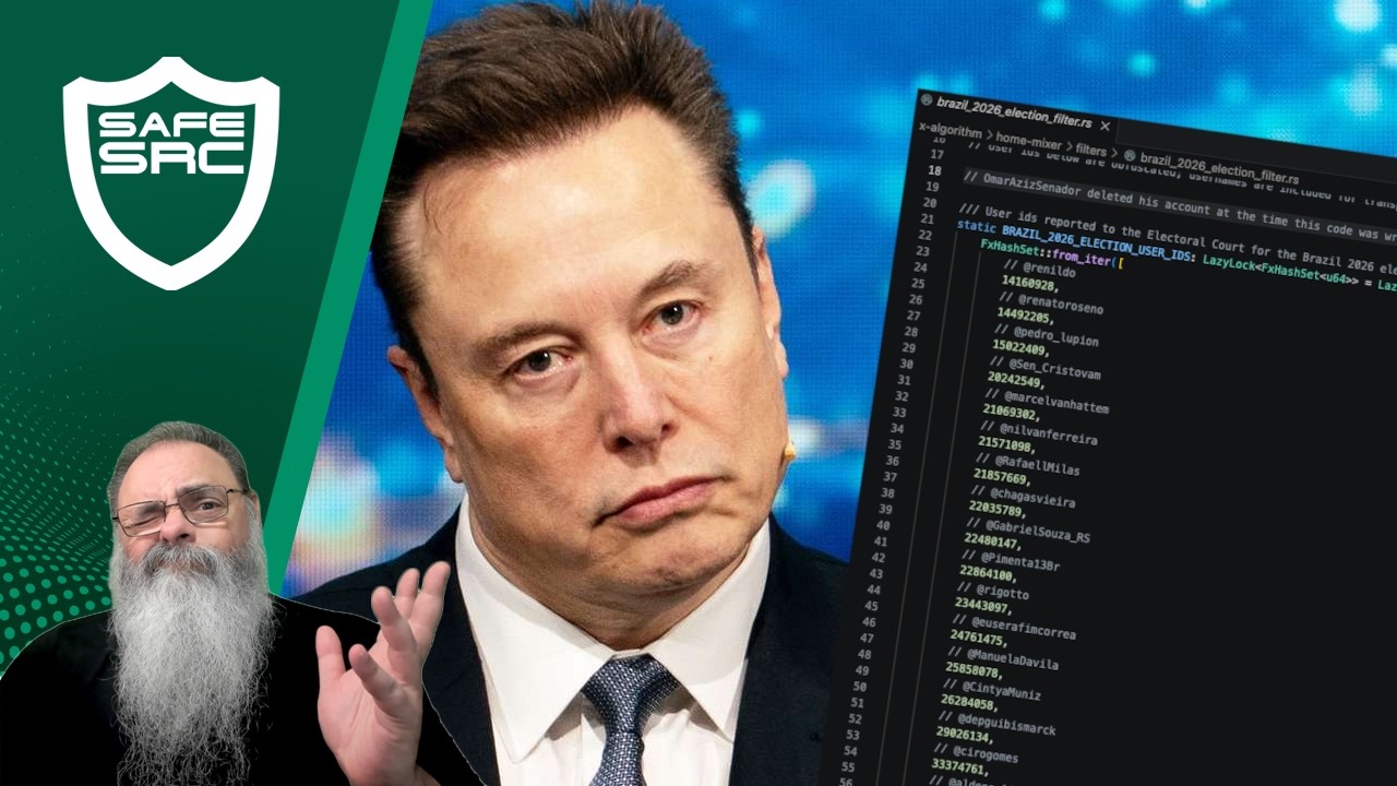 MUSK publica ALGORITMO do X para EXPOR REGRA RIDÍCULA de CENSURA do TSE a CANDIDATOS