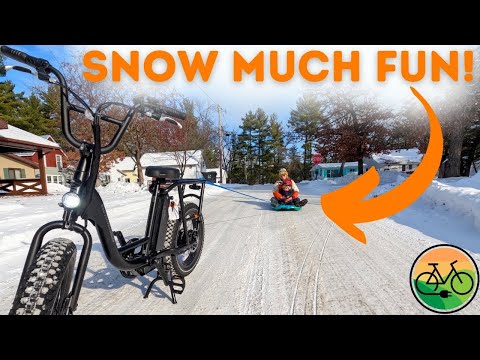 Ebike in Snow? Rad Power Bike versus Snow!