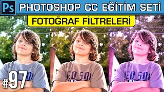 97: Photoshop Photo Filter (Fotoğraf Filtresi) Renk Efekti | Photoshop Dersleri Eğitim Seti