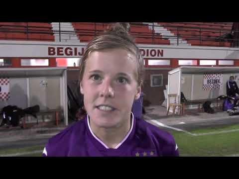 Laura Deloose na RSC Anderlecht - KAA Gent Ladies op 13.11.2020