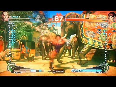 SSF4 Fei Long online matchs PSN