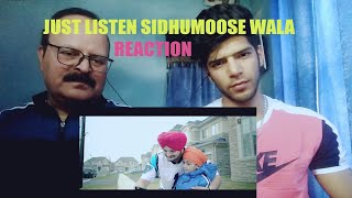 JUST LISTEN REACTION SIDHUMOOSE WALA / REVIEW
