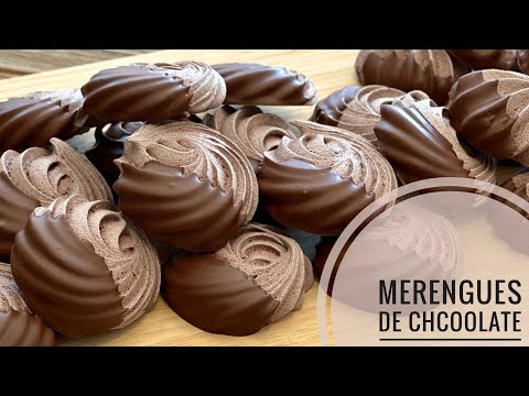 MERENGUES DE CHOCOLATE