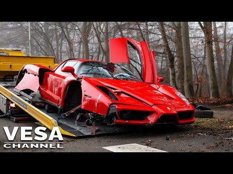 Mechanic crashes a $ 3.4 million Ferrari while taking it to the dealership
