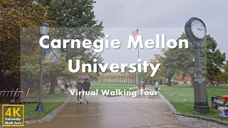 Carnegie Mellon University (CMU) - Virtual Walking Tour [4k 60fps]