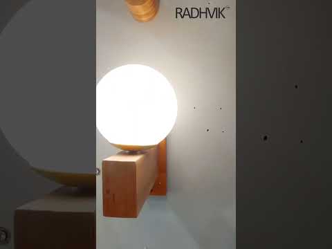 Wooden Wall Lamp, 7W LED Wall Lamp - RWL/B2033