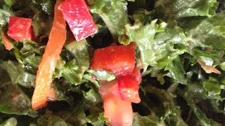 Give Me A Kale Yeah Salad! Recipe Video
