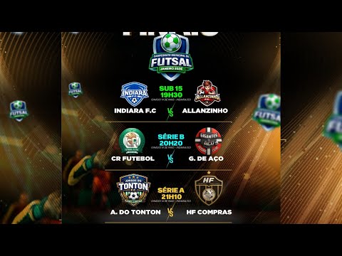 FINAL CAMPEONATO MUNICIPAL DE FUTSAL DE INDIARA-GO