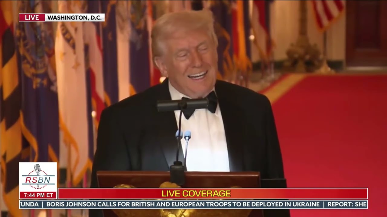 WATCH: President Trump Delivers Opening Remarks at the Governor Dinner - 02/21/26